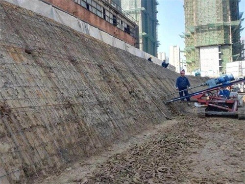松阳建筑边坡支护